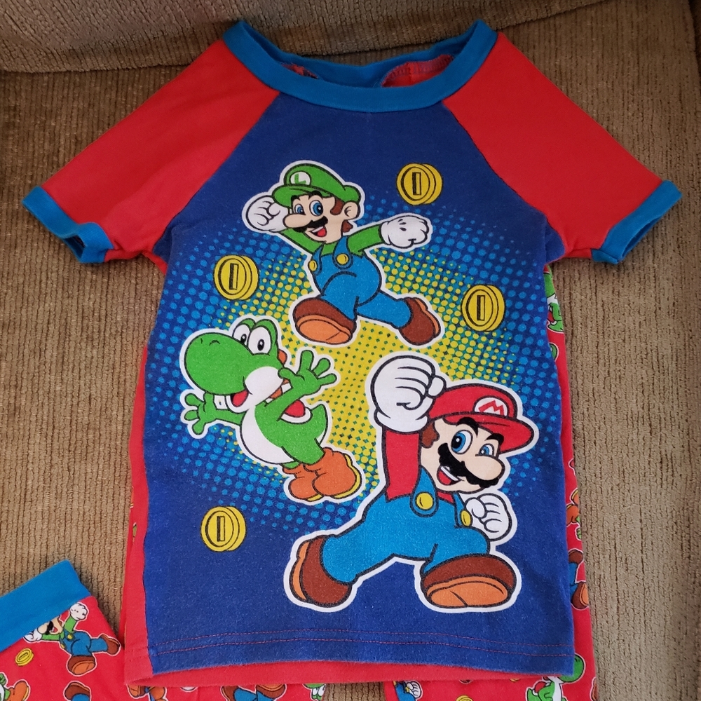 Super Mario Pajamas Set